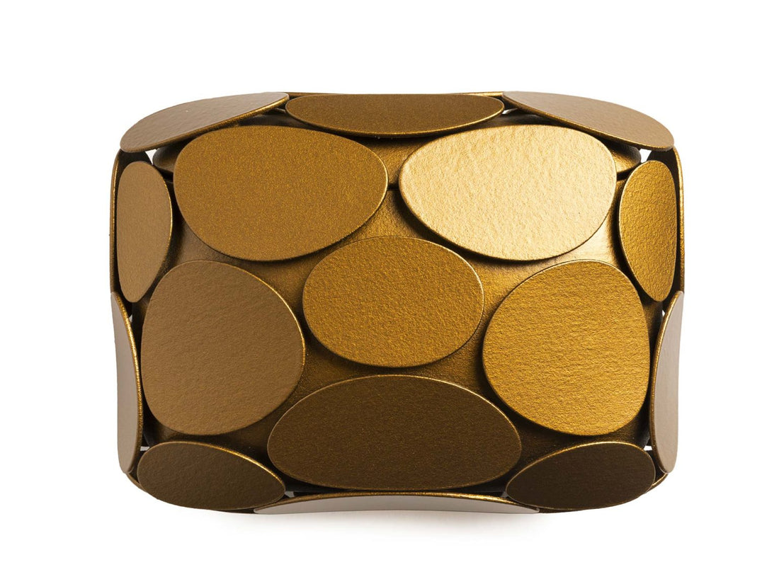 Armure Clutch in Gold