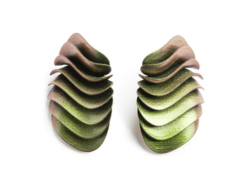 Athena Earrings 2 in Beetle