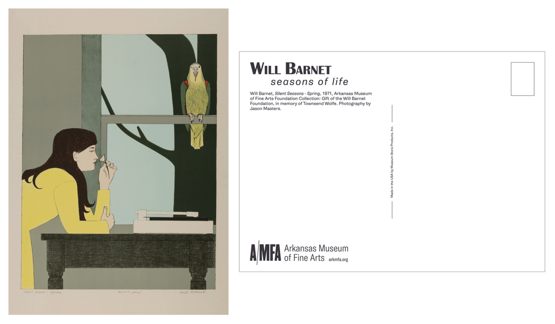 Will Barnet: Season of Life Set of 8 Postcards