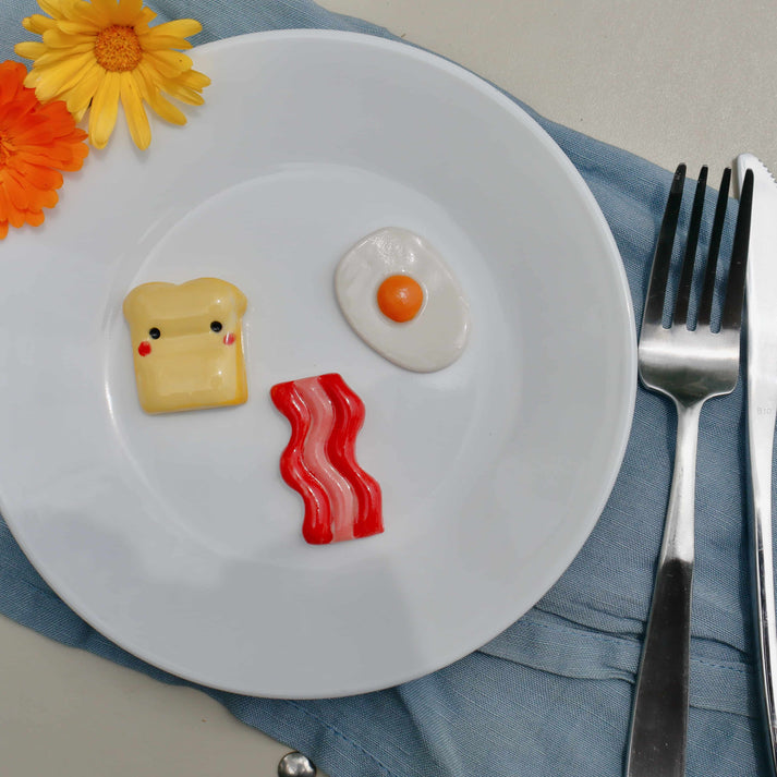 Bacon, Egg and Toast Magnet