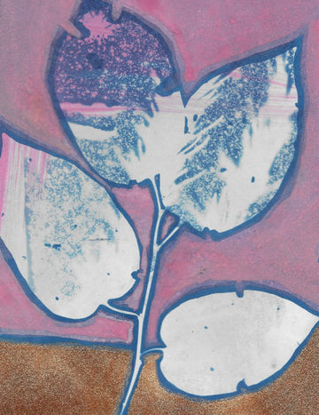 Pinky Promise Original Cyanotype