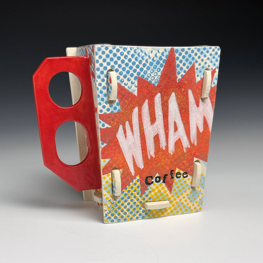 WHAM! Coffee Mug with white letters