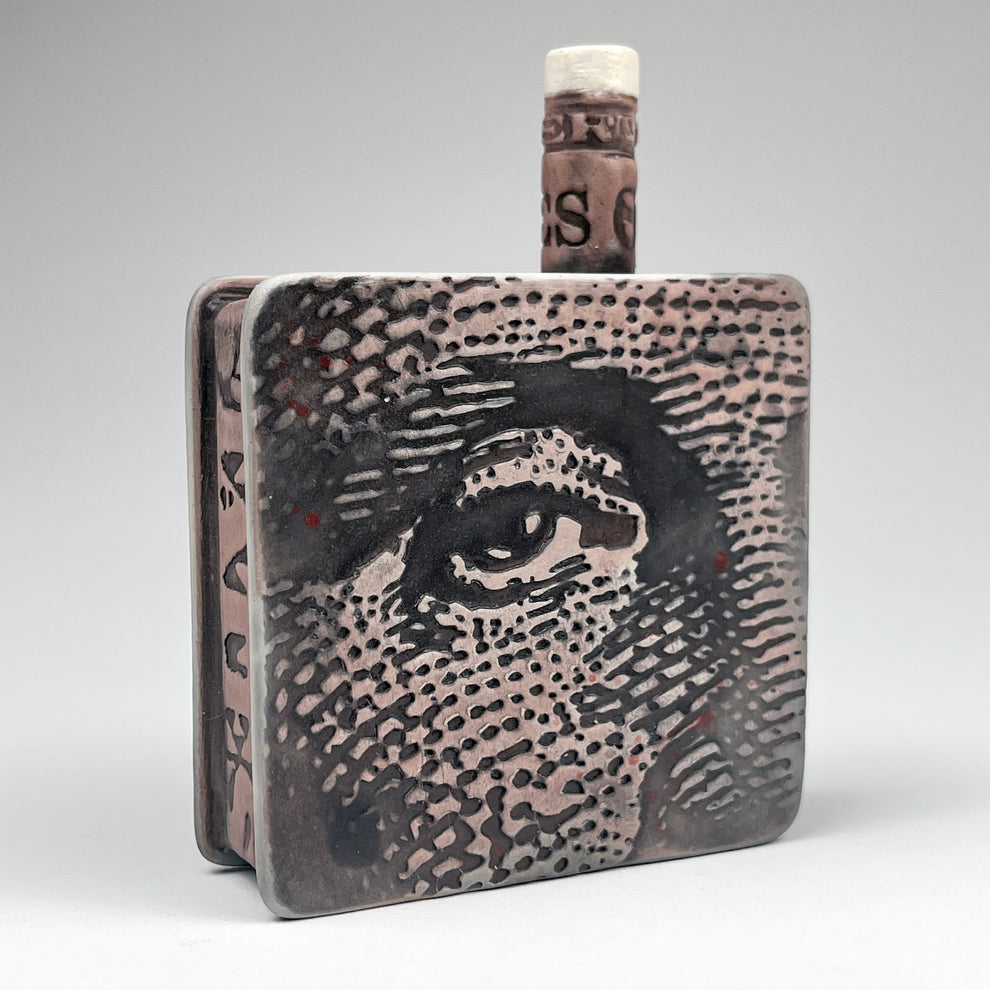 See No Evil, Speak No Evil. Raku Flask