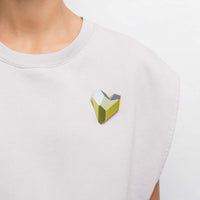 Aurora Heart Brooch S