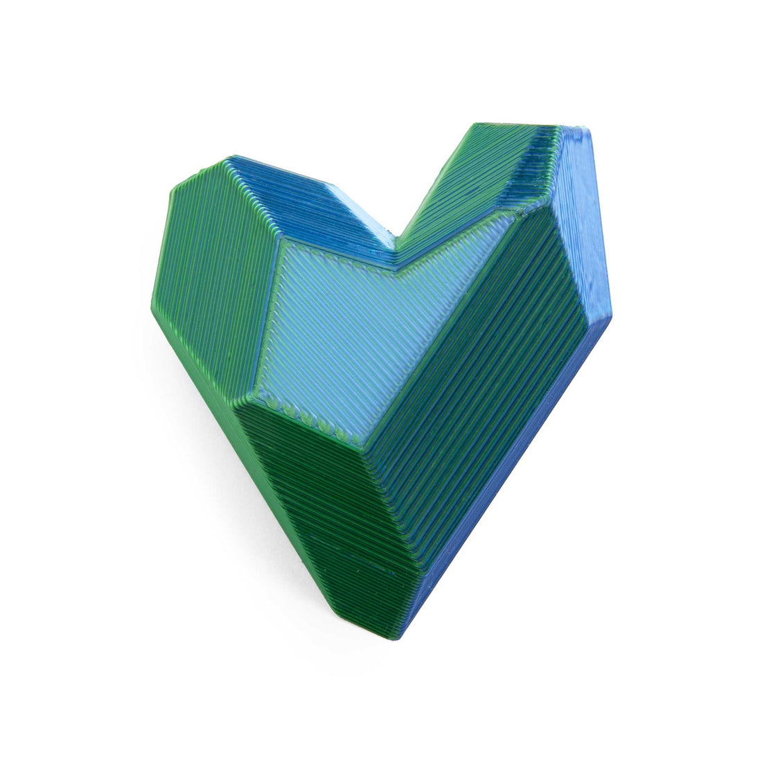 Aurora Heart Brooch S