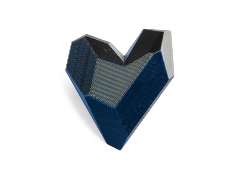 Ocean Heart Brooch S