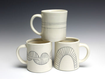 Inlay Porcelain Mug