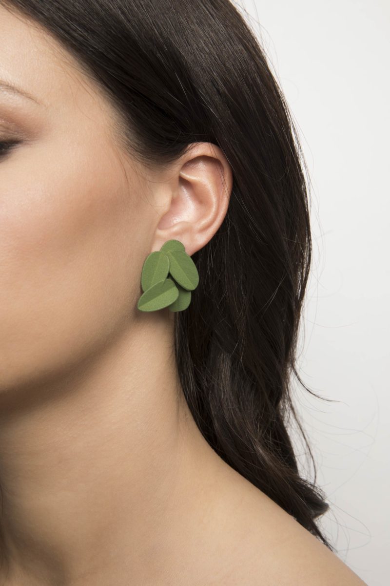 Olive Leaves Earrings 1