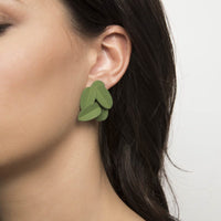 Olive Leaves Earrings 1