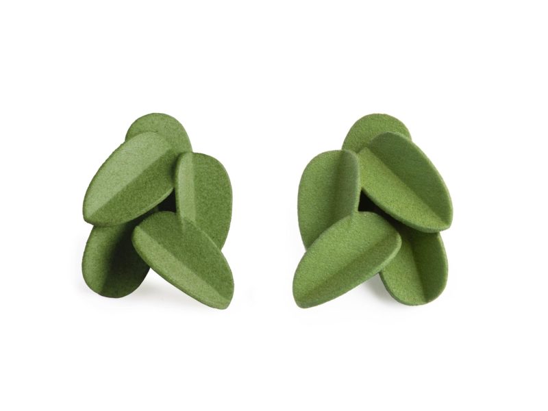 Olive Leaves Earrings 1