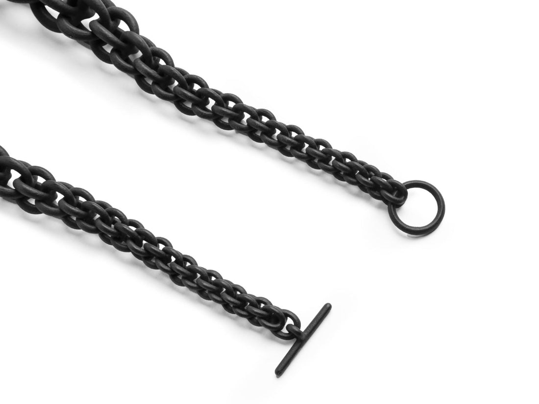 Magna Necklace in Gunmetal