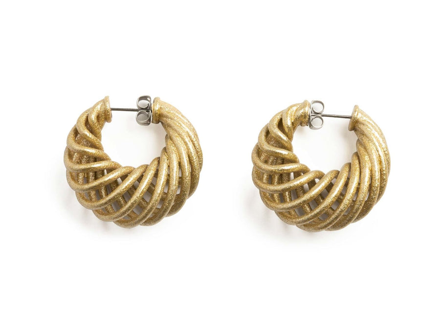 Memento Earrings 1 in White Gold