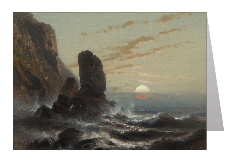Oregon Coastline Notecard