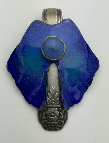 Petals in Blue Pendant