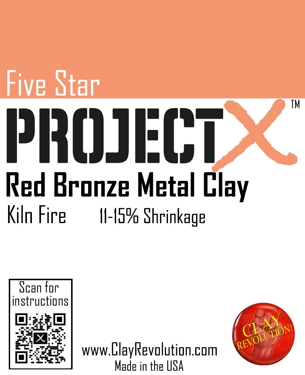 Project X Red Bronze Clay- 100 grams