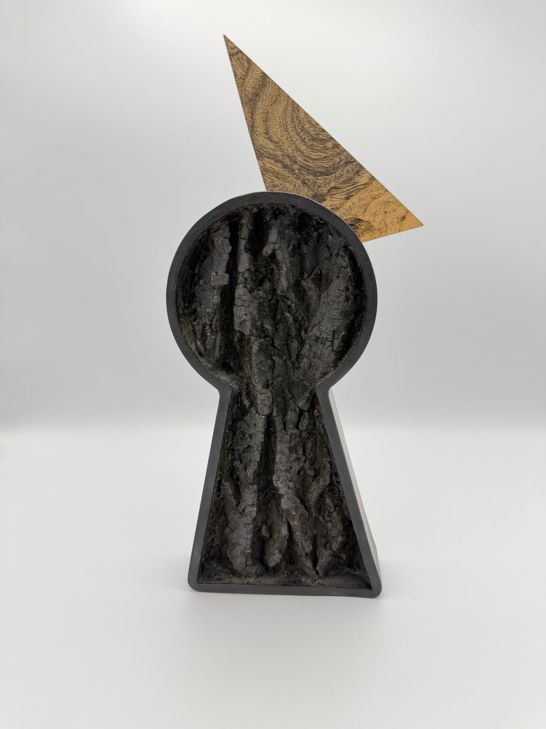 Rising Moon Keyhole Sculpture