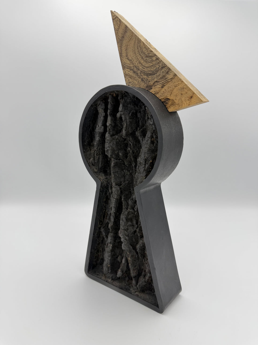 Rising Moon Keyhole Sculpture