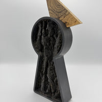 Rising Moon Keyhole Sculpture