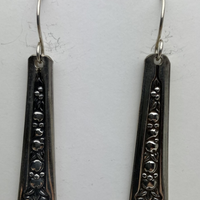 Vintage Silver-Plate Earrings