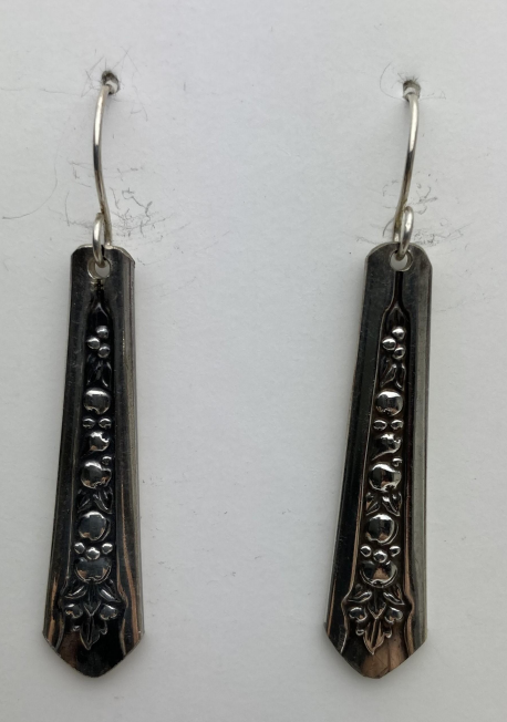 Vintage Silver-Plate Earrings