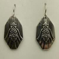 Vintage Silver-Plate Earrings