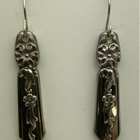 Vintage Silver-Plate Earrings