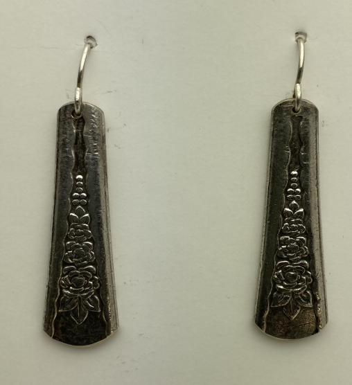 Vintage Silver-Plate Earrings