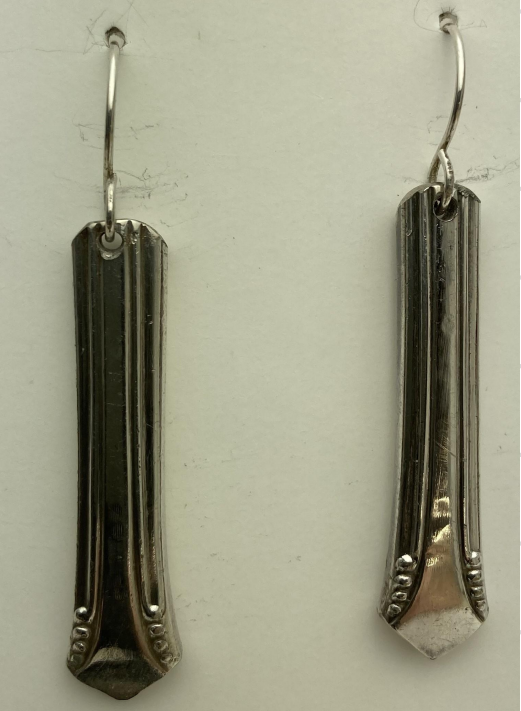 Vintage Silver-Plate Earrings