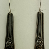 Vintage Silver-Plate Earrings