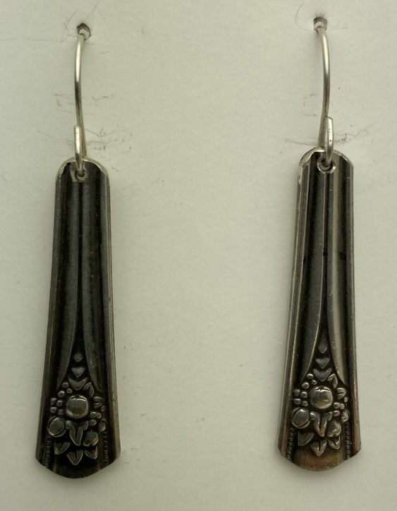 Vintage Silver-Plate Earrings