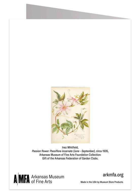 Passion Flower Notecard