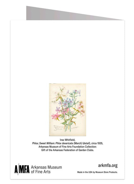 Phlox Notecard