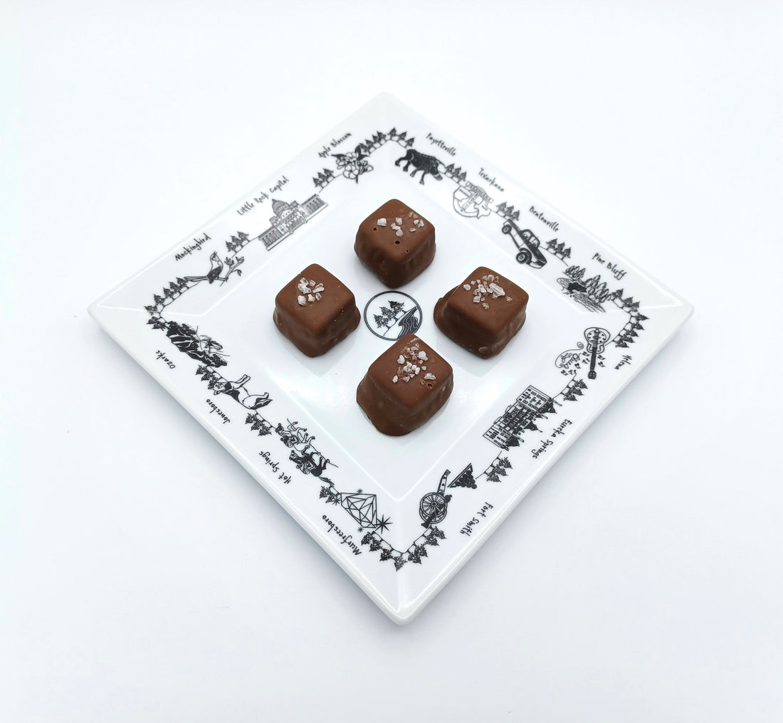 Milk Chocolate Sea Salt Caramels - 4 piece box