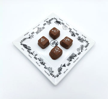 Milk Chocolate Sea Salt Caramels - 4 piece box