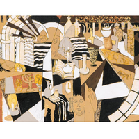 The Many Faces of Jewish Genius No.2 Postcard