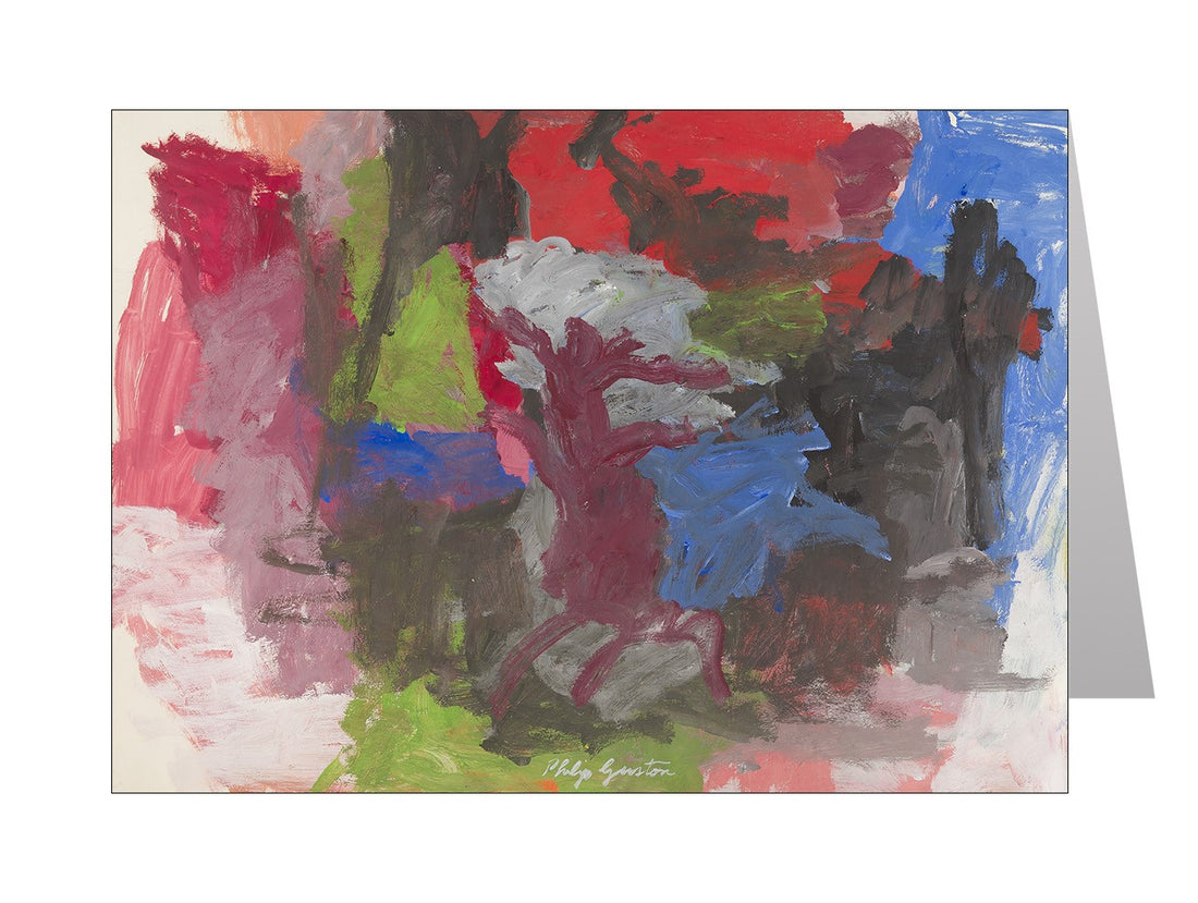 Untitled by Philip Guston Notecard