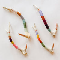 XS Axis Wool Wrapped Deer Antler with Copper