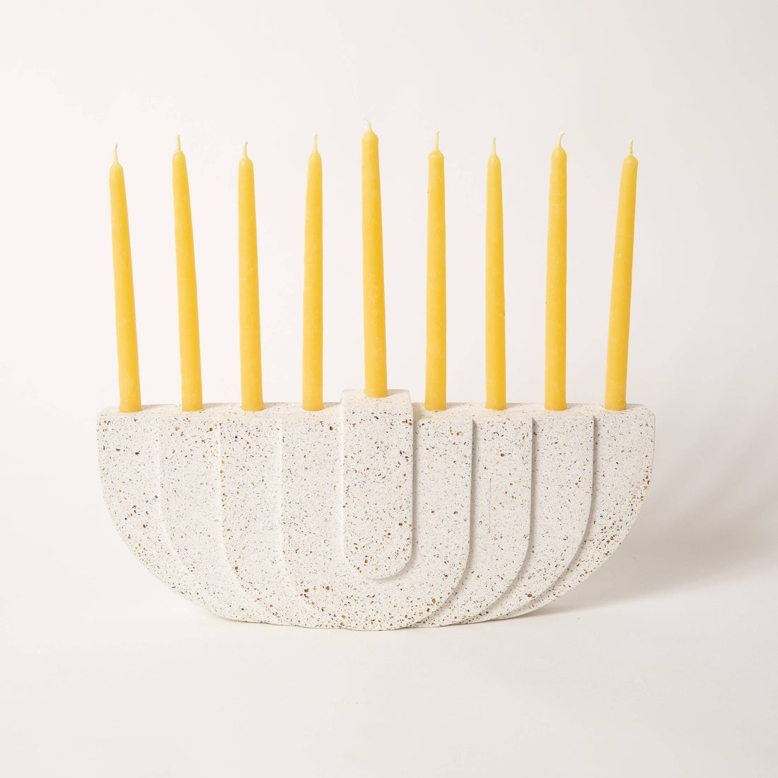 Menorah | White Terrazzo