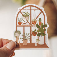 Plant Window Sticker