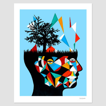 Your Ideas Need Space To Become Something Of This World Print