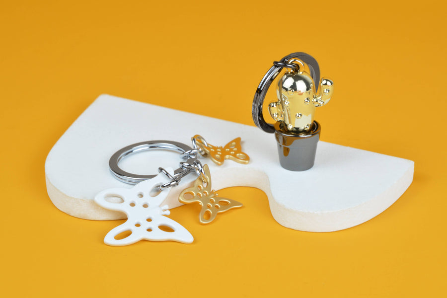 Butterfly Keyring