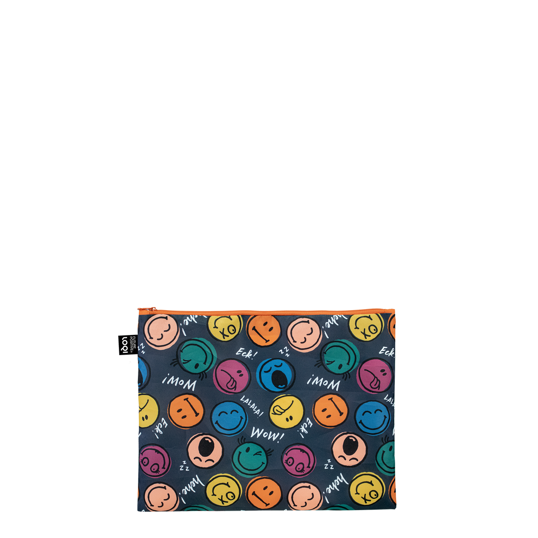 Smiley Boys and Girls Recycled Zip Pockets