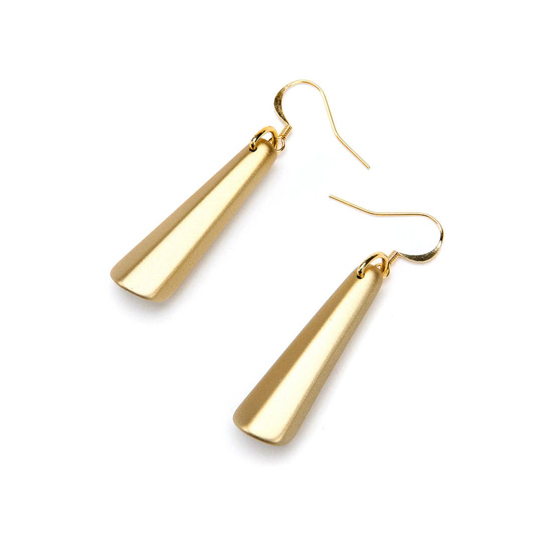 Barile Drop Gold Earring
