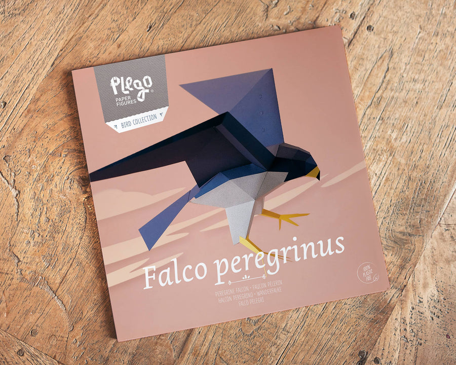 Peregrine Falcon 3D Paper Figure Kit