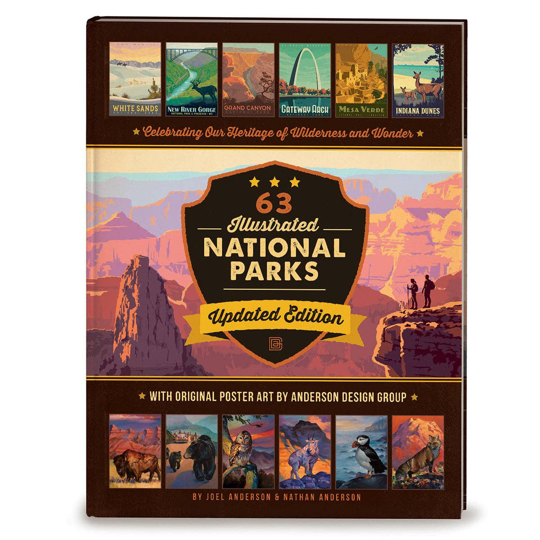 63 National Parks: Updated Edition Book