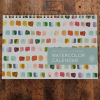 Paint Your Own Watercolor Calendar