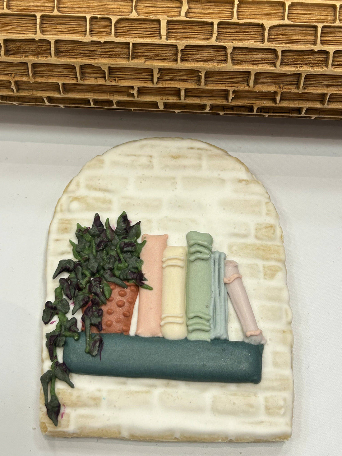 Brick Wall Embossed Rolling Pin