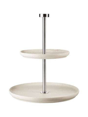 Coppa Porcelain 2-Tiered Etagere