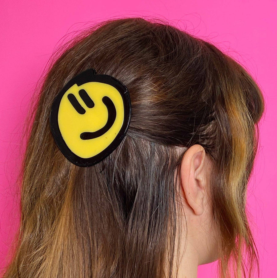 Smiley Hair Clip