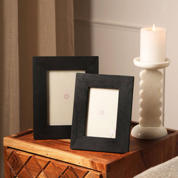 Dark Wood Picture Frame 5x7"